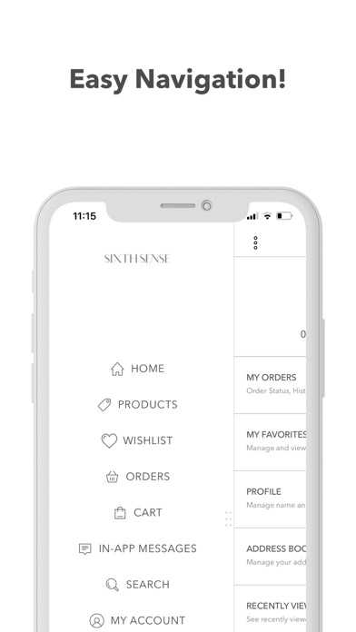 Sixth Sense Boutique Screenshot
