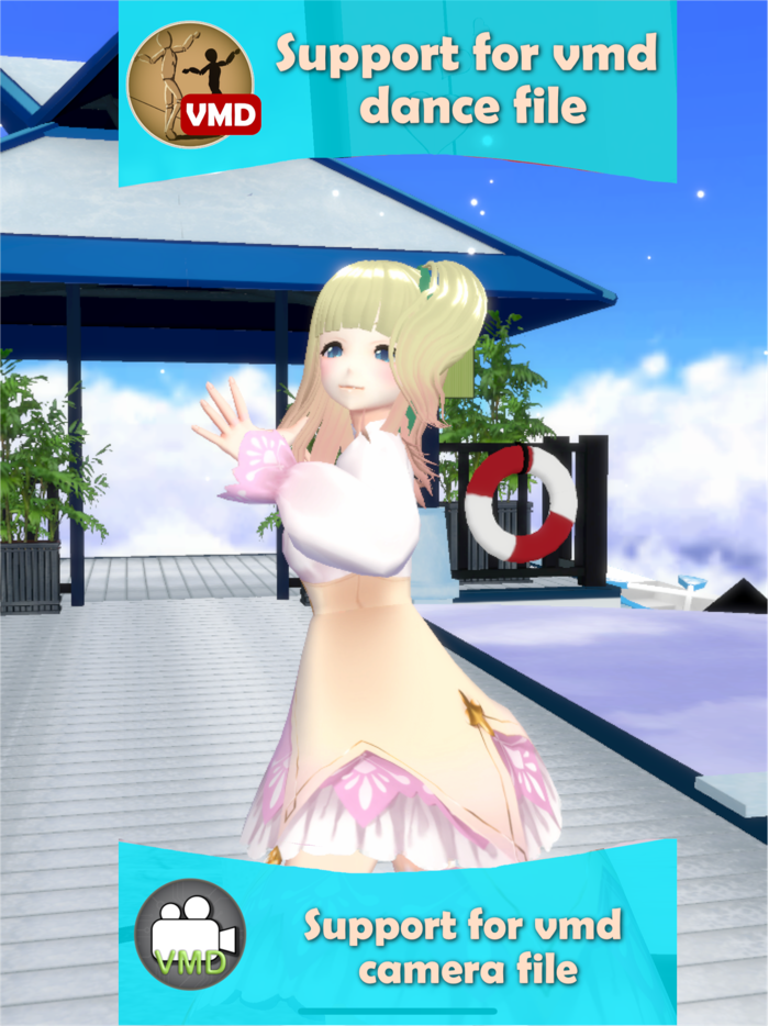 Doll Dancer- MMD Vroid AMV app