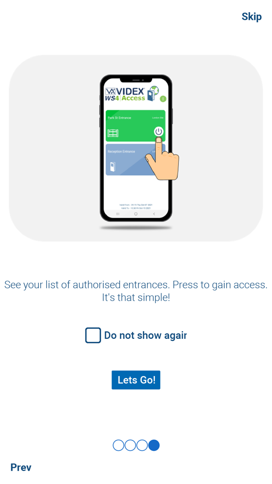 #4. WS4 Access (iOS) 由: Videx Security Limited