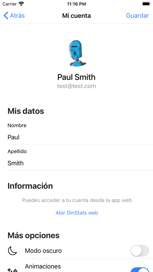 #7. DinStats (iOS) 由: Joaquin Alejandro Bondulich