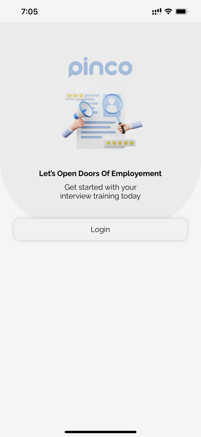 Pinco virtual interview