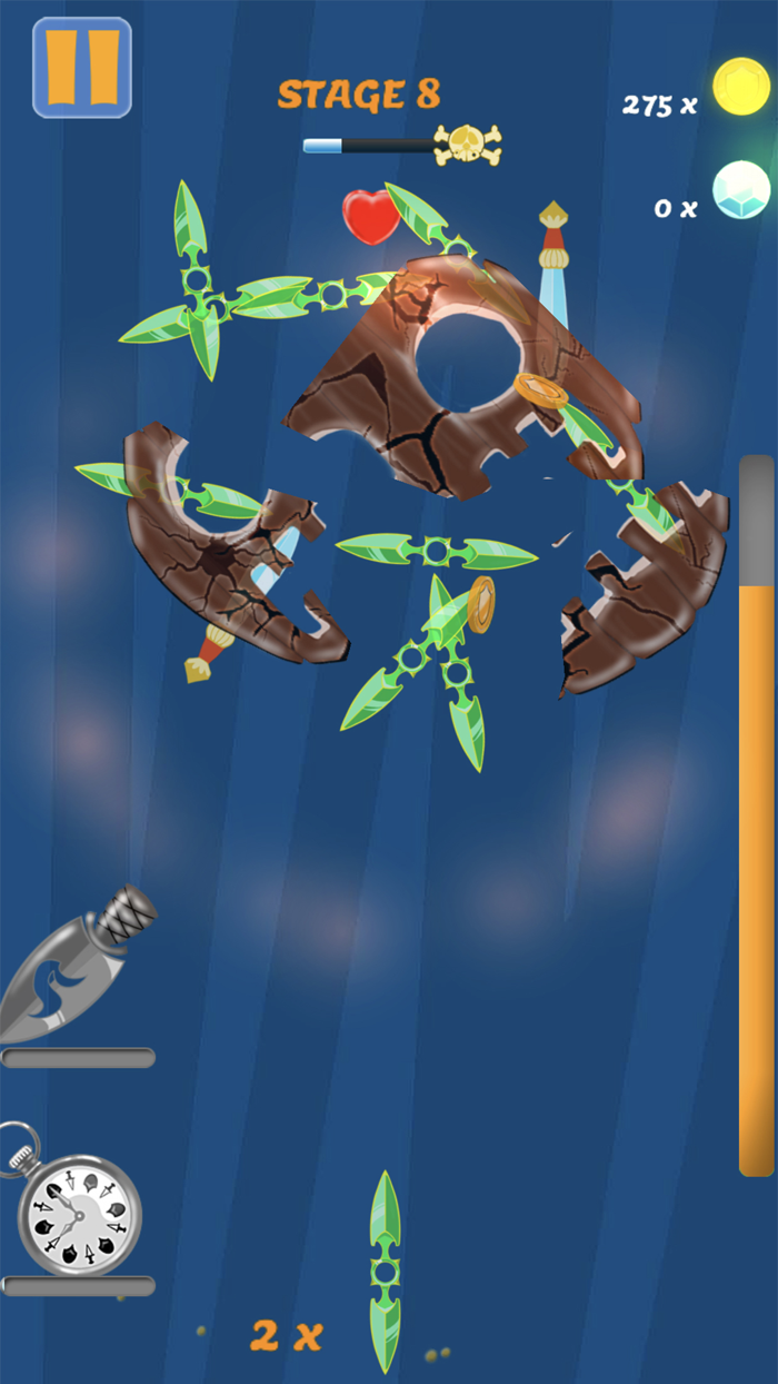 Knife Master dash at Monsters