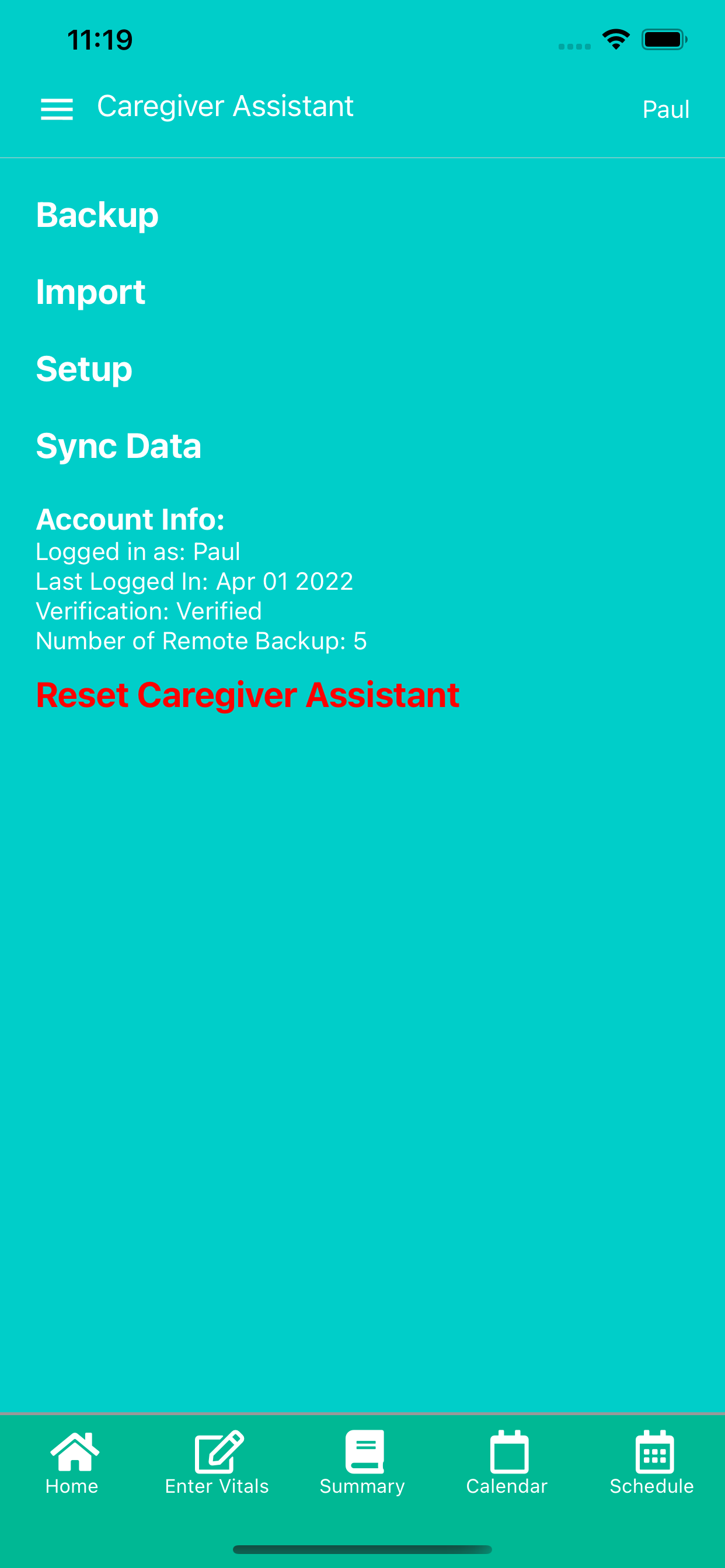 CA - Caregiver Assistant