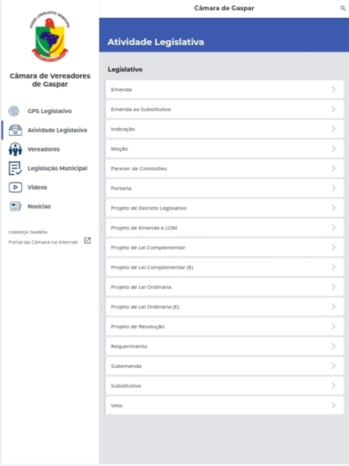 Câmara Municipal de Gaspar