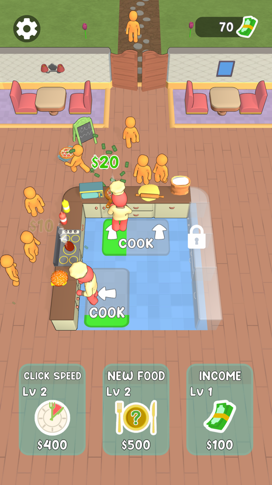 #2. Click to Cook (iOS) 由: Ahmet Ikbal Adlig