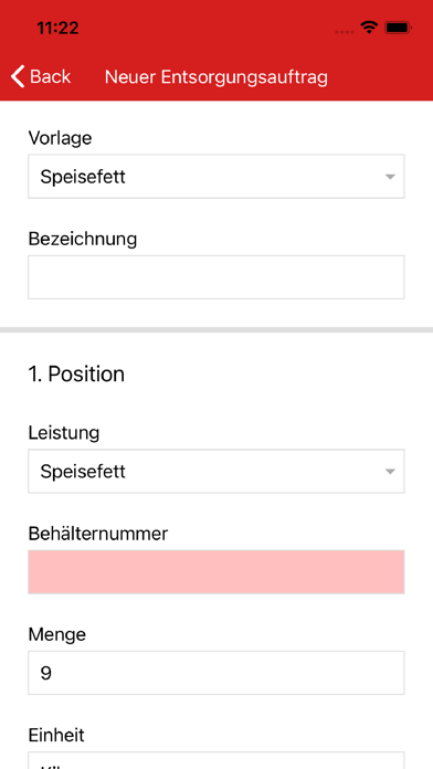 eSERVICEmobile Screenshot