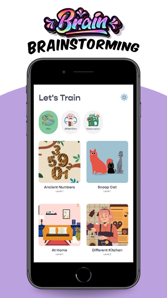 #1. Brain Puzzle - Training Tests (iOS) 게시자: Brain Storming Apps LLC