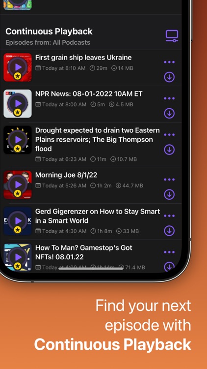 Mimir: Podcast Player screenshot-3