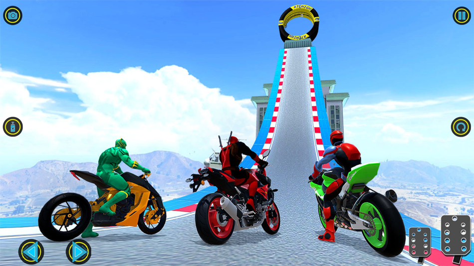 Superhero Bike Racing Games 3d - 1.4 - (iOS)