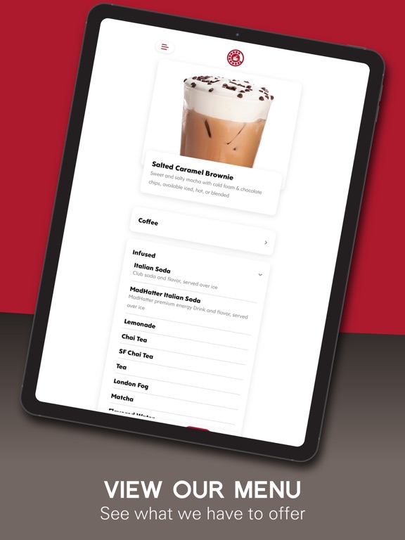 Wake Up Call Coffee iPad screenshot 5 - Food & Drink app