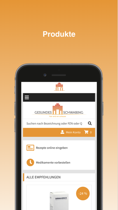 Gesundes Schwabing Screenshot