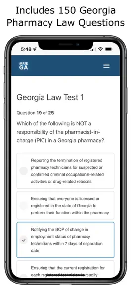 Game screenshot MPJE Georgia Test Prep apk