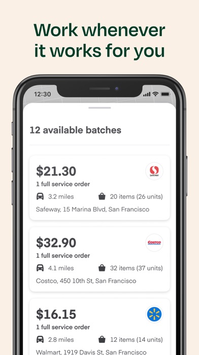 Instacart Shopper: Earn money Screenshot