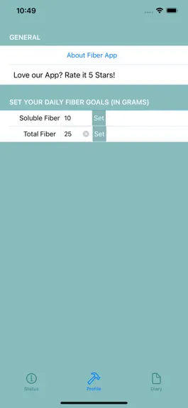 Game screenshot Fiber Tracker Pro apk