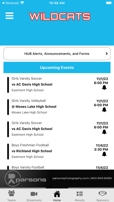 Eastmont Wildcats Athletics Screenshot