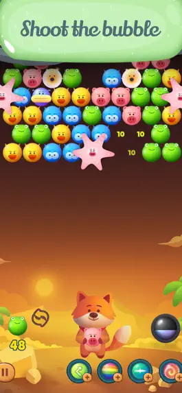 Game screenshot Animal Bubble Shoot apk