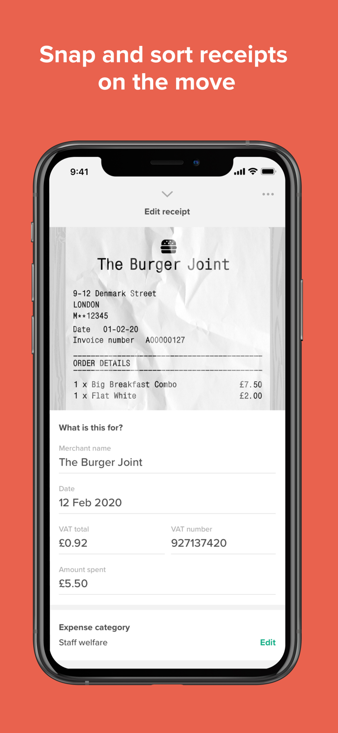 ANNA invoicing receipts tax