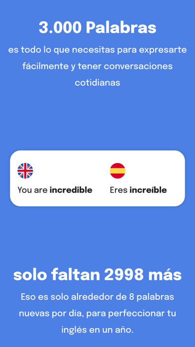 Palabras en Inglés más Comunes Screenshot
