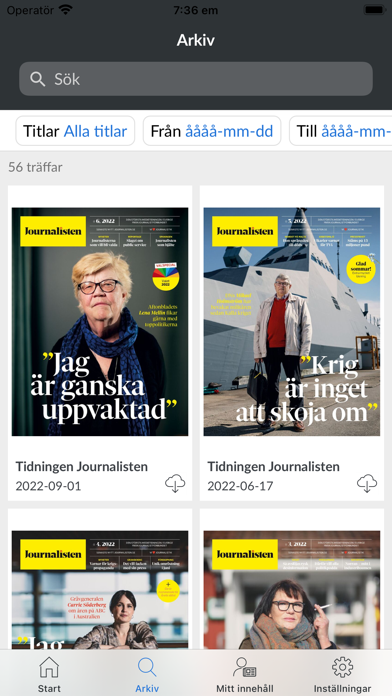 Journalisten Screenshot