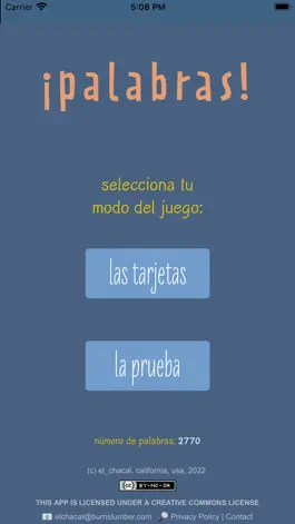 Game screenshot ¡palabras! mod apk