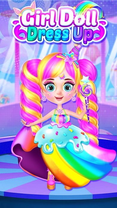 Doll Games! - Hair Girls Salon Screenshot