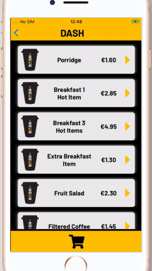 #3. DASH Container Cafe (iOS) Podle: Debitrak