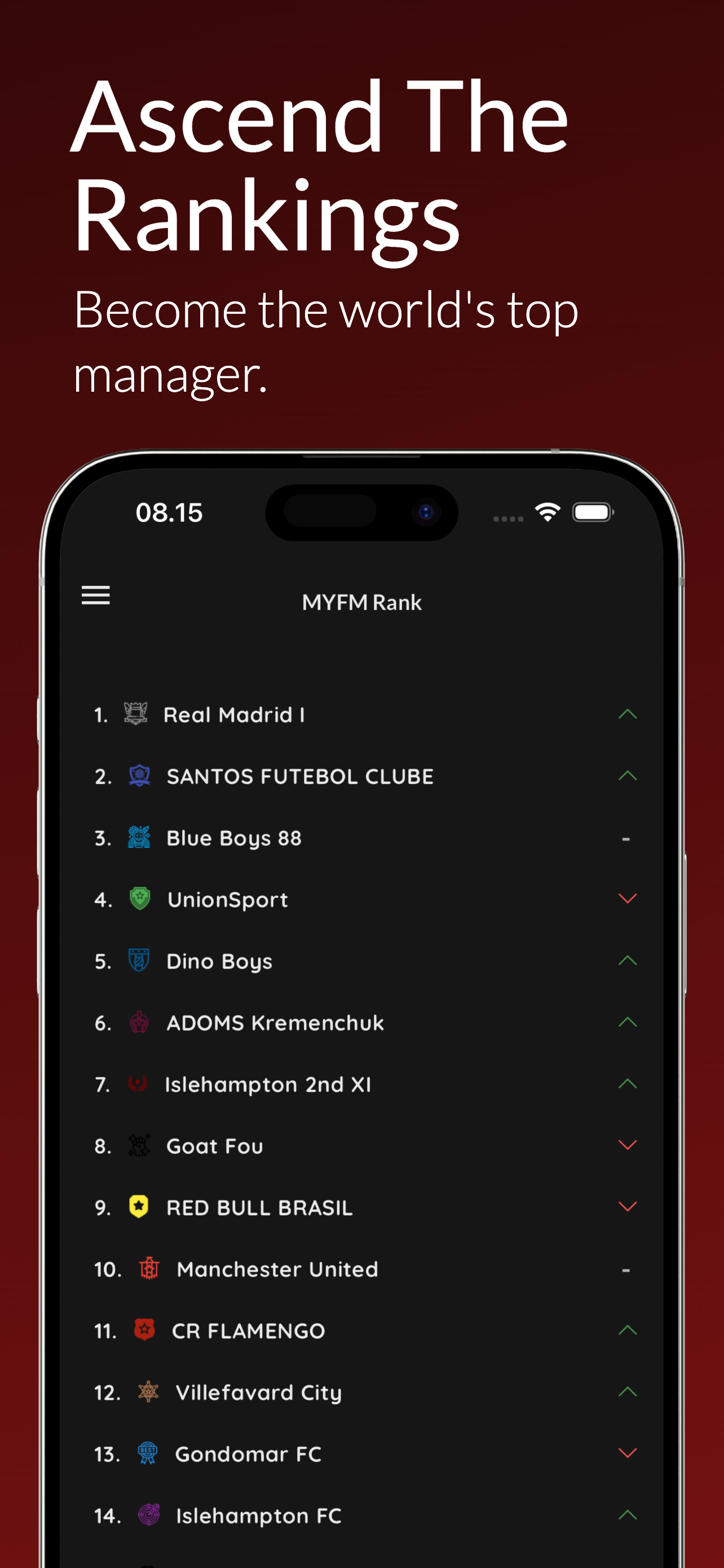 MYFM - Online Football Manager screenshot 8