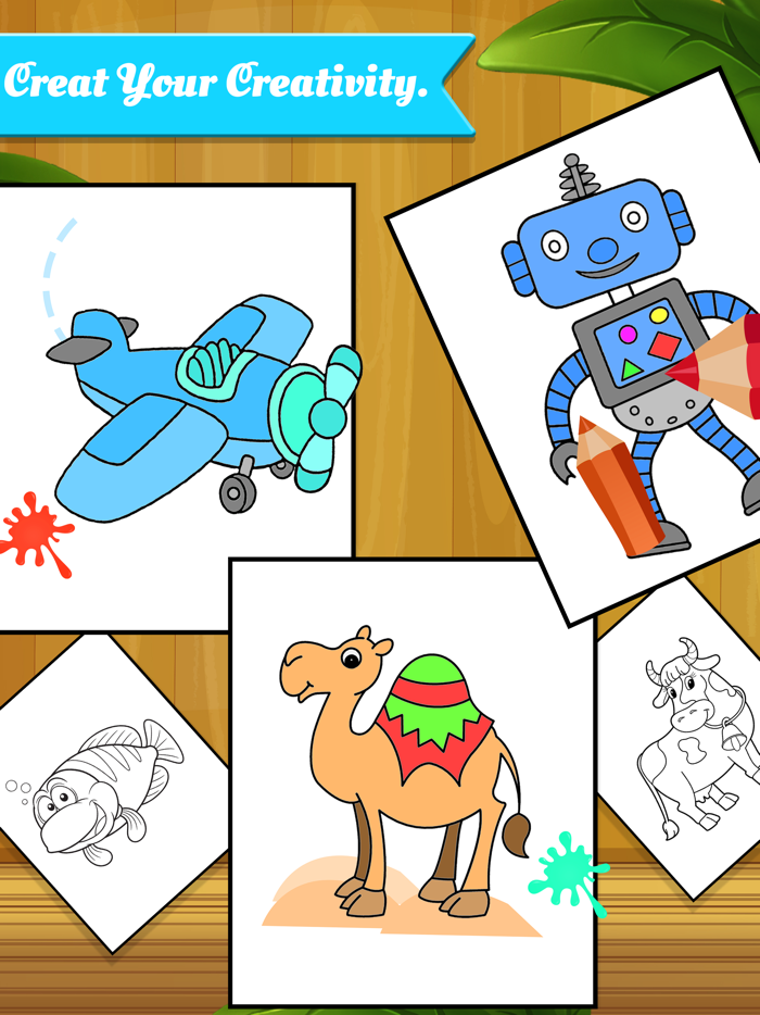 Coloring Book - Draw and Color