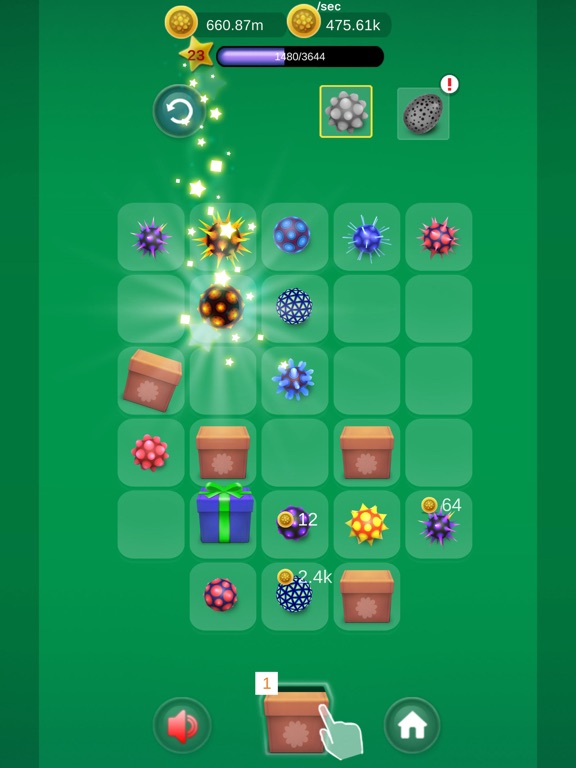 Screenshot #4 pour Merge kawaii Idle Squishy Ball
