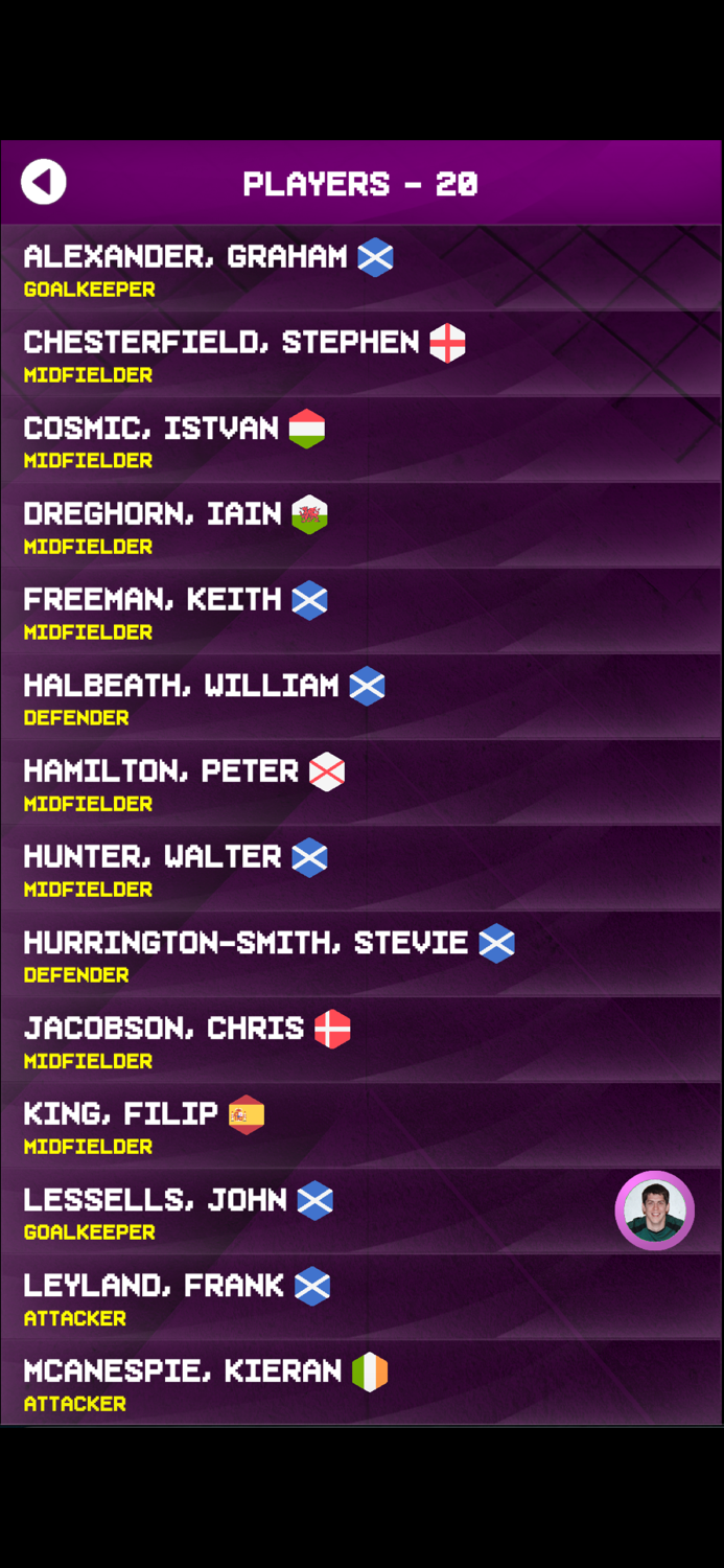 My Football Club App