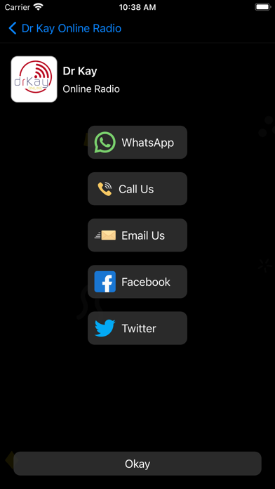 Dr Kay Online Radio Screenshot