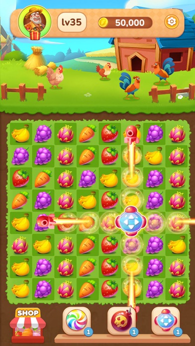 Colorful Bubble Crush Screenshot