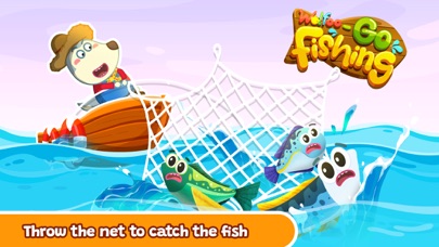Wolfoo Fishing Game, Fishtank Screenshot