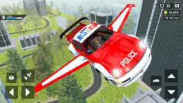 Game screenshot Flying Car Game: Police Games apk