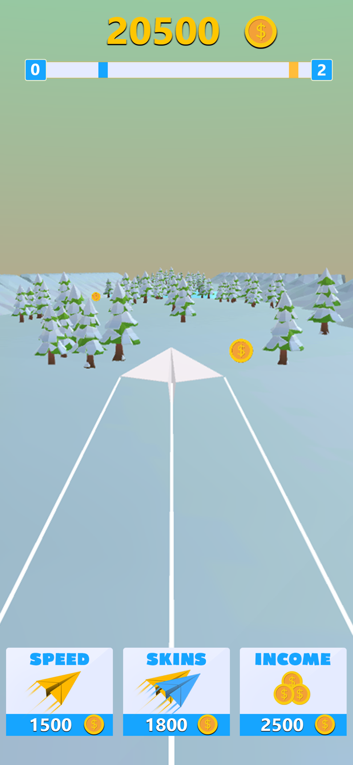 Fly Paper Plane Game