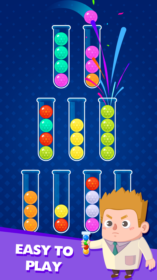 #3. Colored Ball Sort Puzzle (iOS) By: 吉良 高