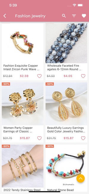Cheap jewelry app hot sale