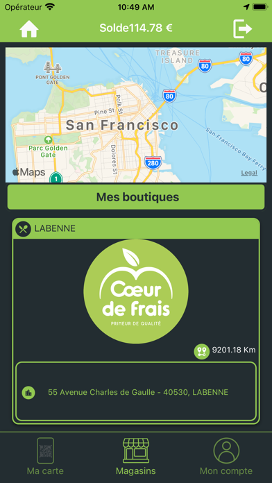 Coeur de frais Screenshot