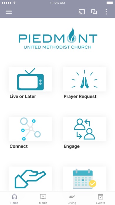 Piedmont UMC Screenshot 1 - AppWisp.com