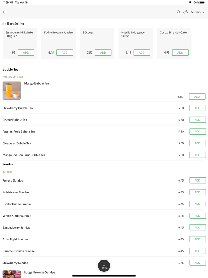 Flakes Dessert Parlour.