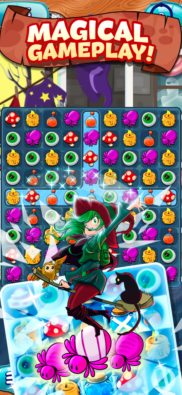 Apprentice Witch Match 3