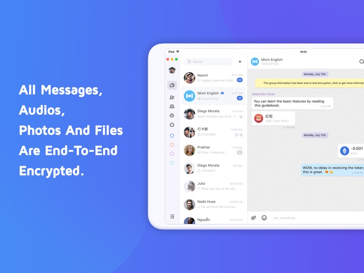 Mixin Messenger+