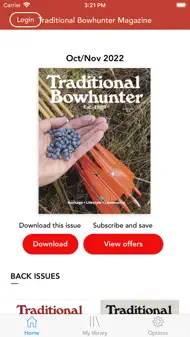 Traditional Bowhunter Magazine iphone bilder 0