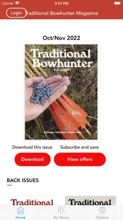 Traditional Bowhunter Magazine iPhone image 1