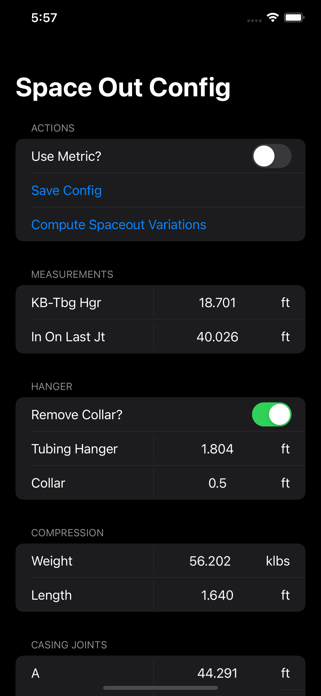 Space Out Calculator