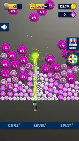 Game screenshot Laser Split: Ball Blaster Game mod apk