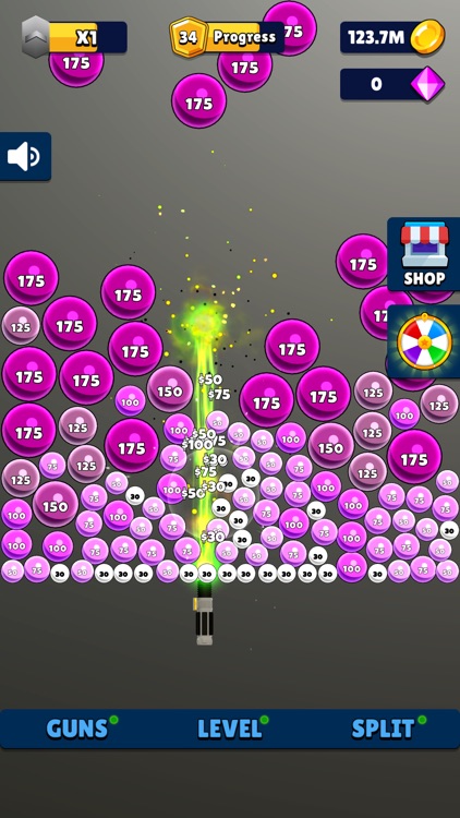 Laser Split: Ball Blaster Game