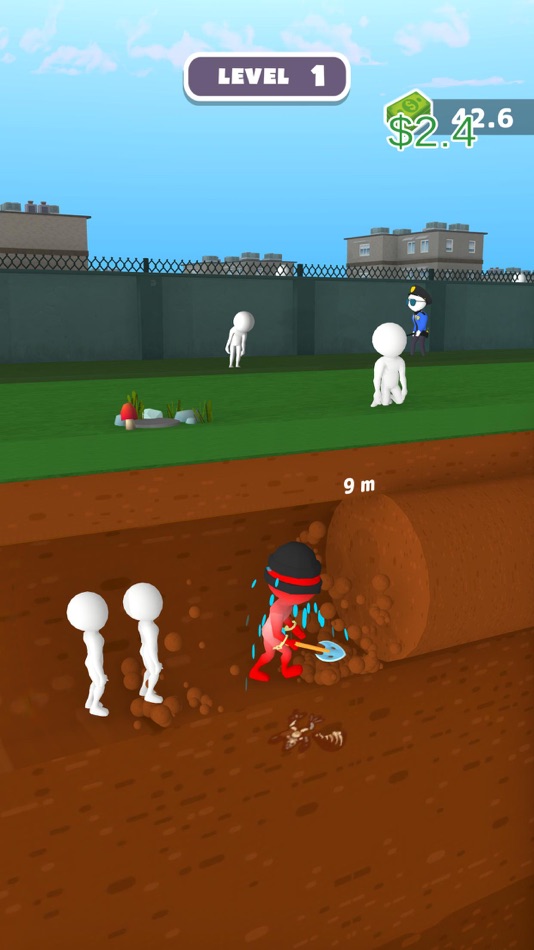 #4. Dig & Escape (iOS) 由: 3A YAPIM VE YAZILIM DANISMANLIK LIMITED SIRKETI
