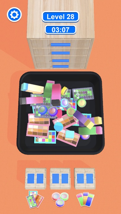 Makeup Organizer Fill Closet Screenshot