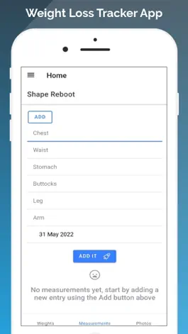 Game screenshot Weight Loss Tracker Easy apk
